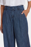 NYDJ Balloon Trouser Jeans With Drop Waist And Pleats - La Mer