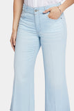 NYDJ Brigitte Wide Leg Capri Jeans With High Rise - Oceanfront