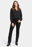 NYDJ Marilyn Straight Jeans - Black