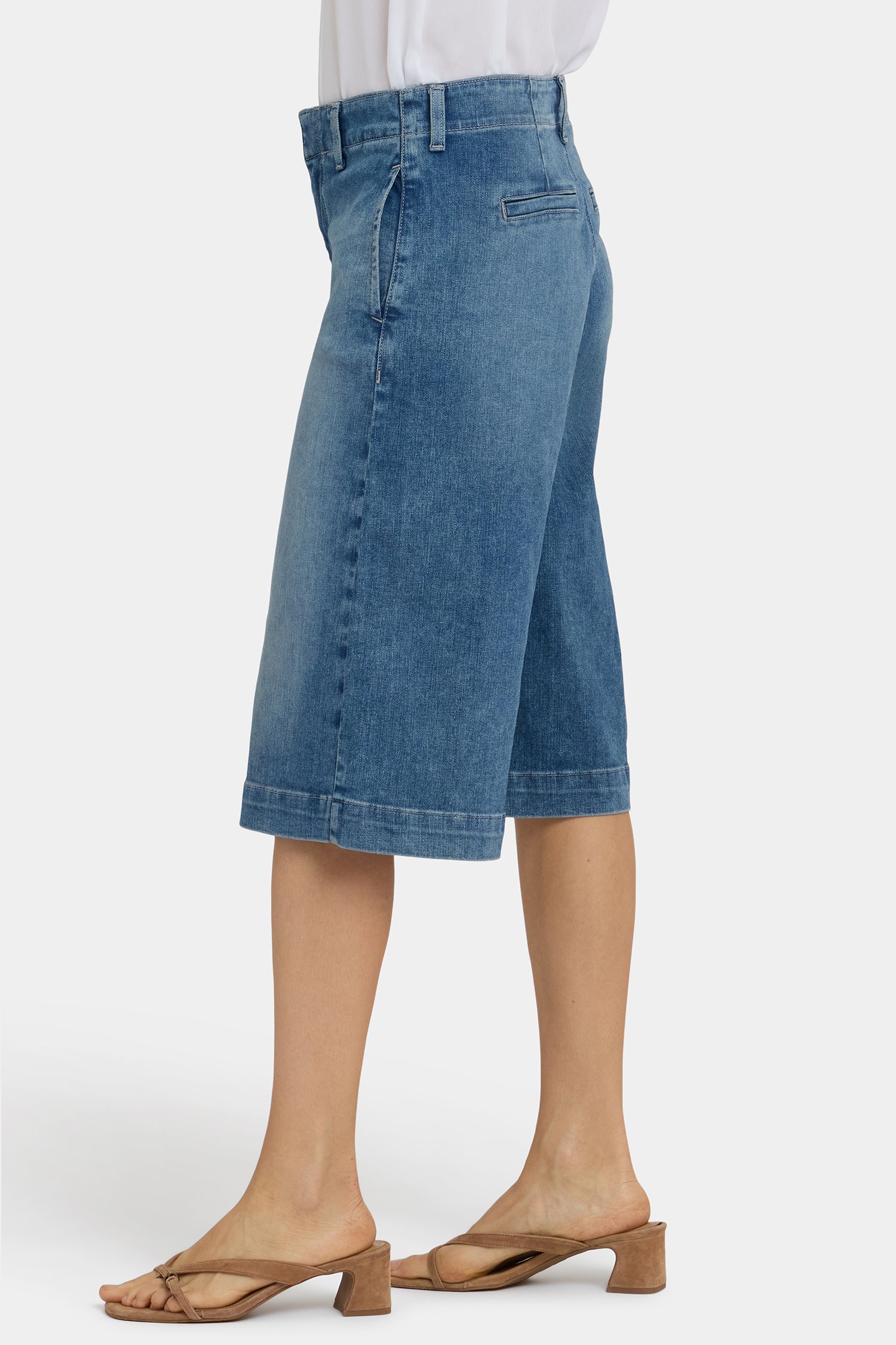 Jeanne Culottes In Re-New™ Denim With Super High Rise - Breezy