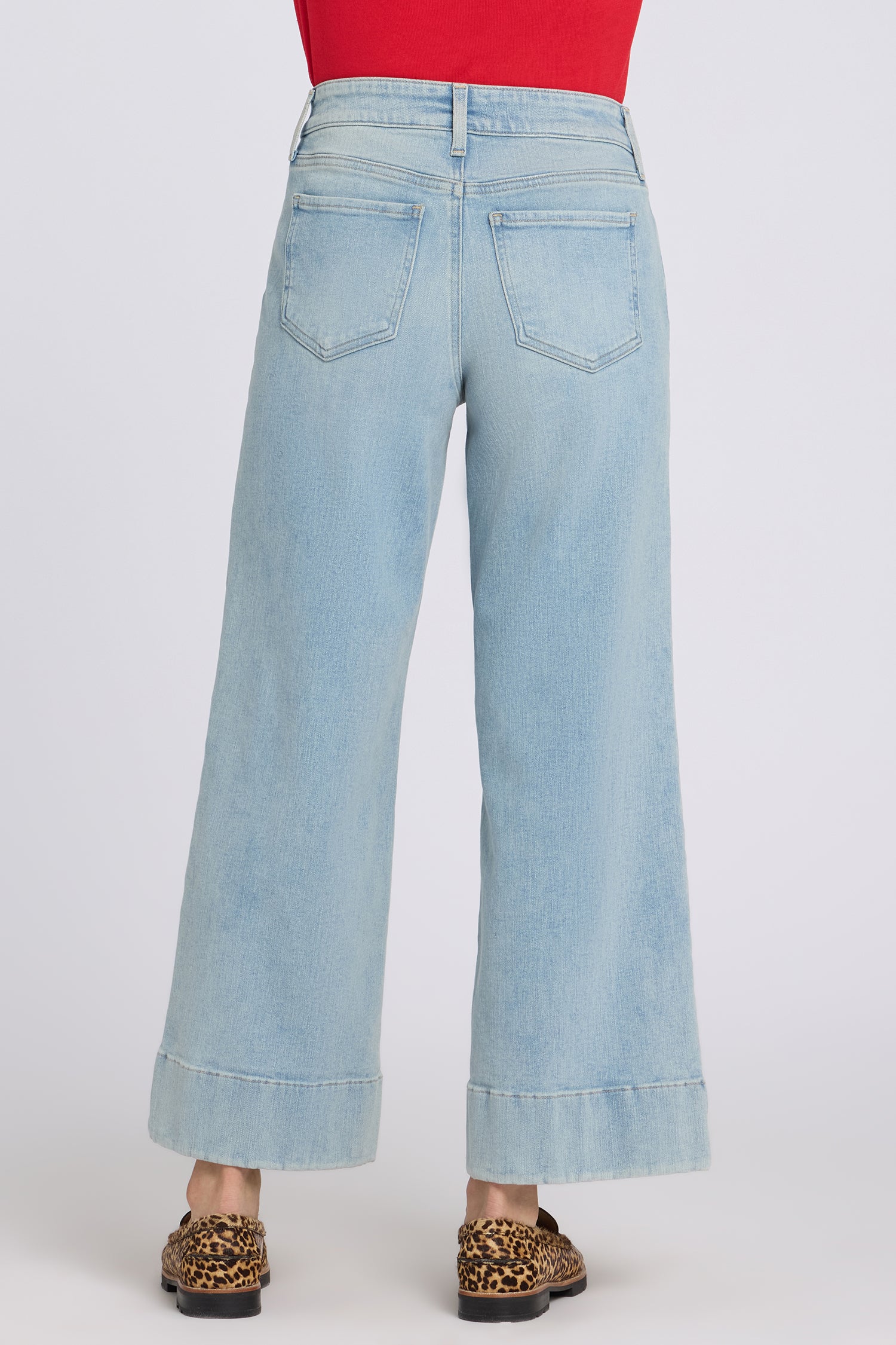 Teresa Wide Leg Ankle Jeans In Re-New™ Denim With 3
