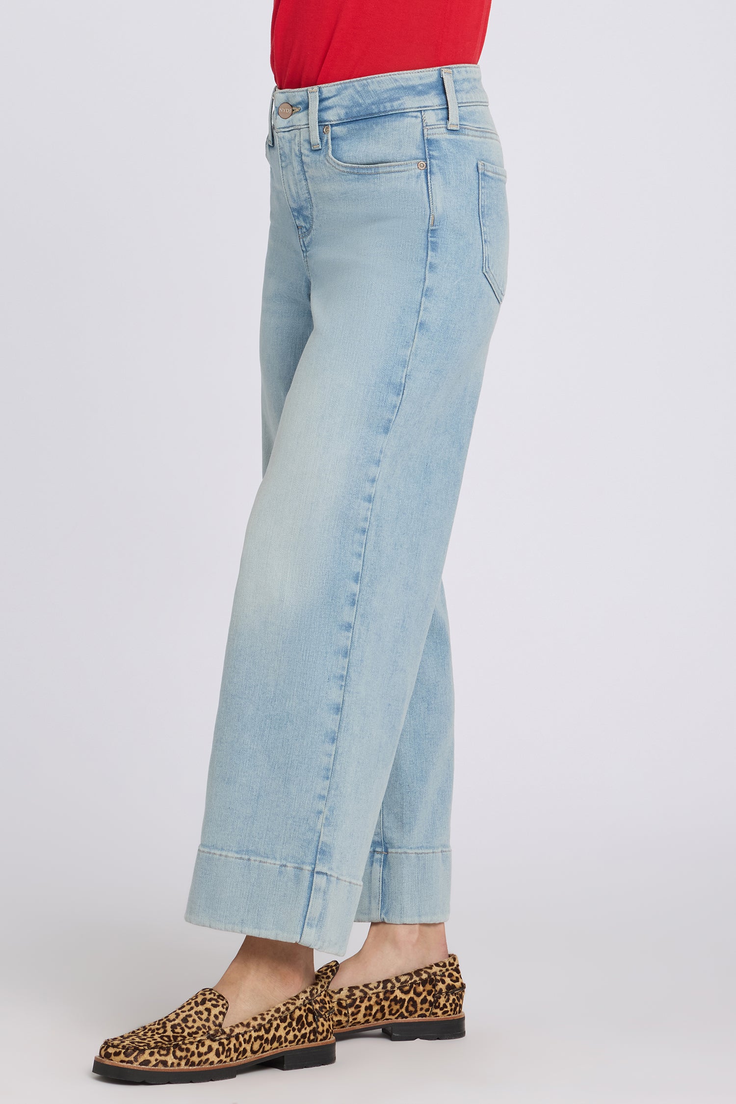 Teresa Wide Leg Ankle Jeans In Re-New™ Denim With 3