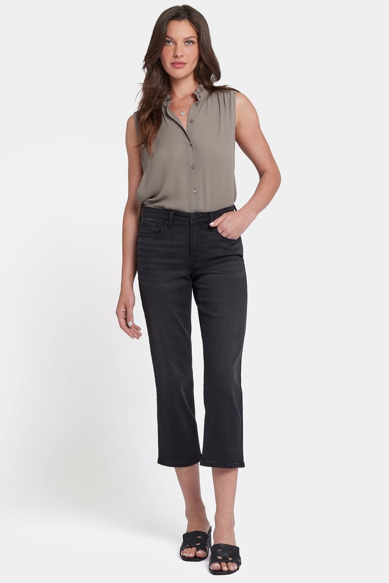 NYDJ Relaxed Piper Crop Jeans - Cadiz Royal