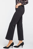 NYDJ Waist-Match™ Julia Relaxed Flared Jeans - Black Rinse