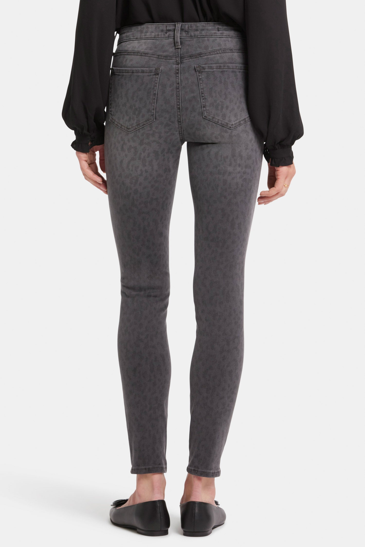 SKINNY CROPPED JEANS - Charcoal | ZARA Australia