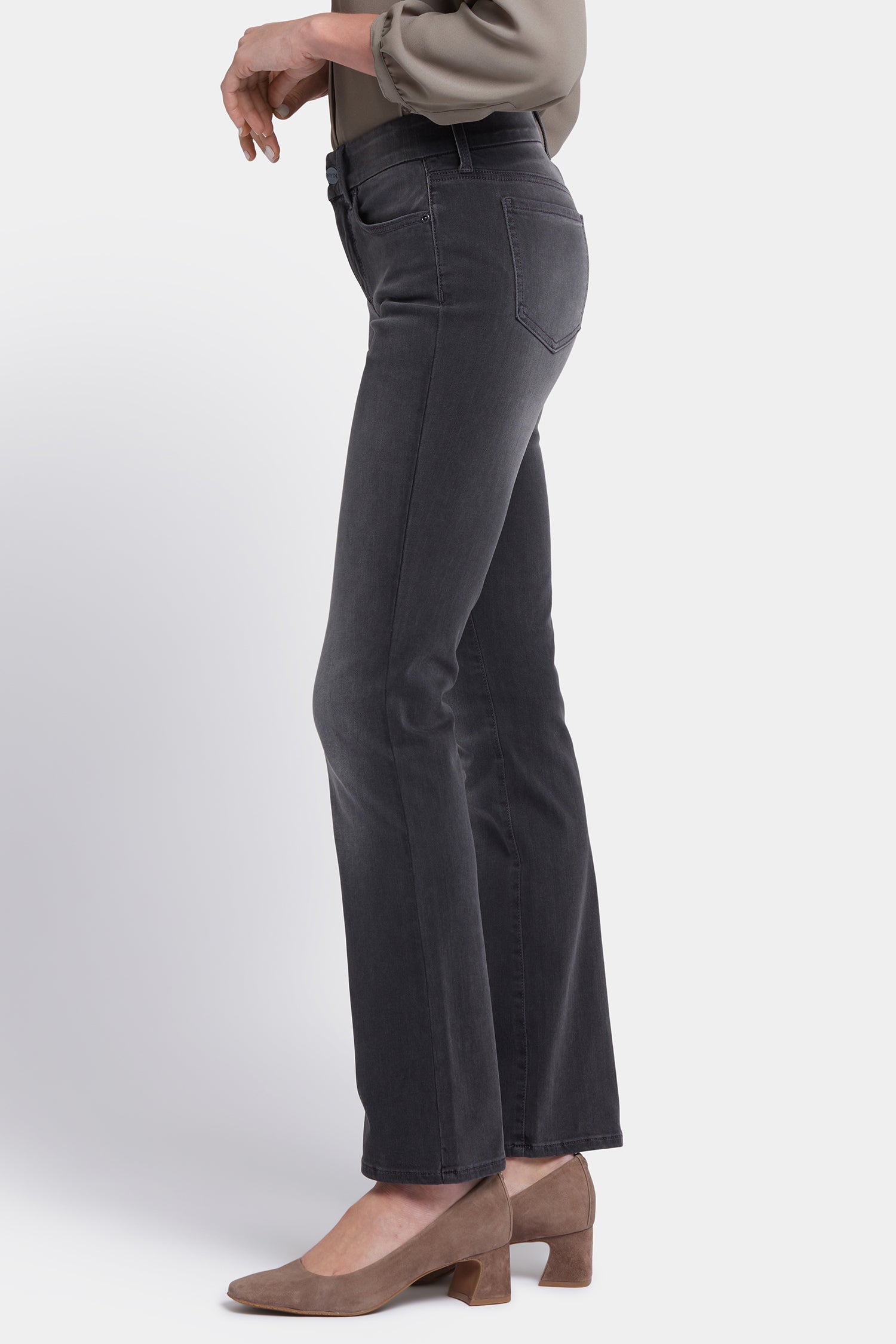 Waist-Match™ Marilyn Straight Jeans - Murcia Peaks Black | NYDJ