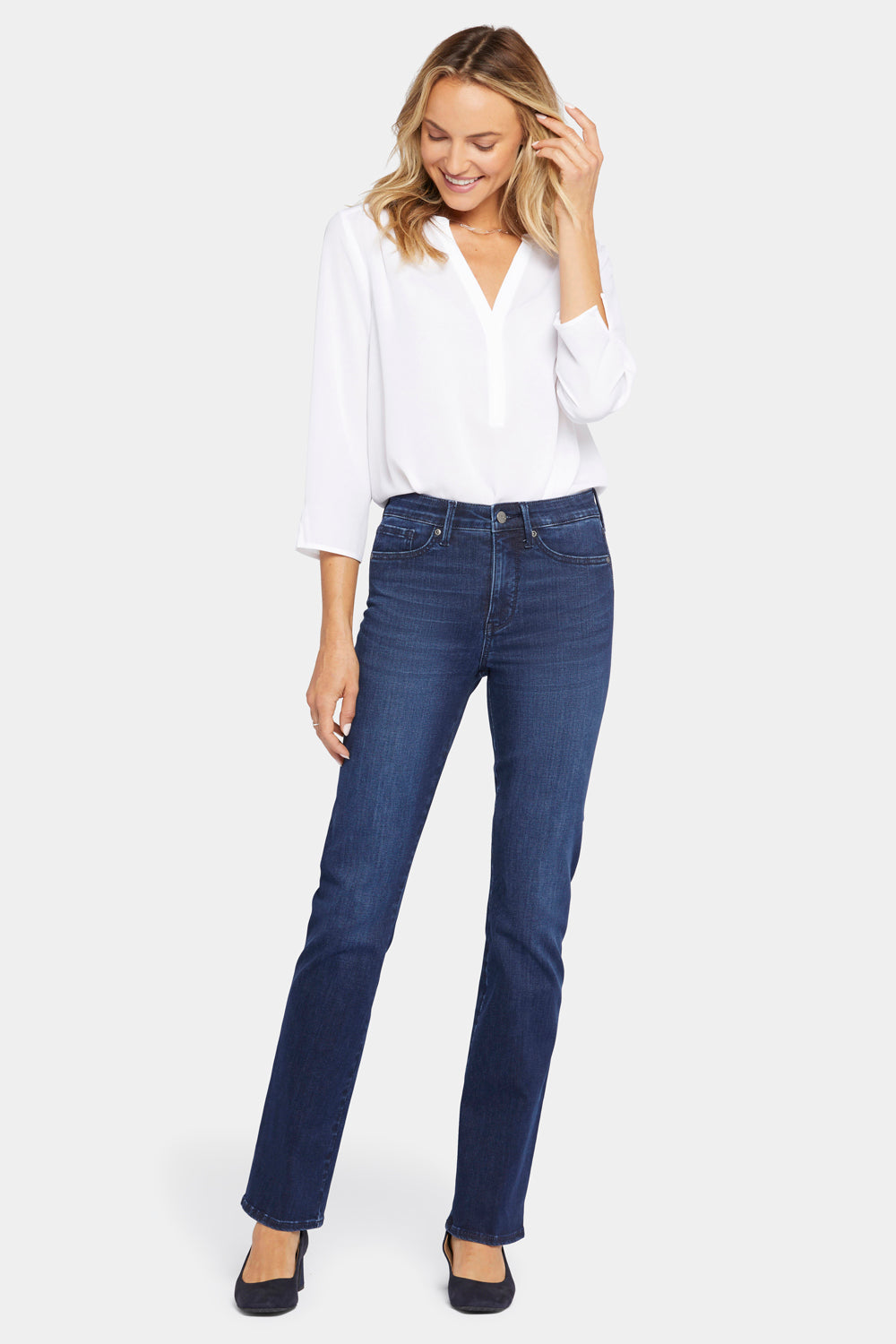 NYDJ Le Silhouette Slim Bootcut Jeans With High Rise - Marvelous