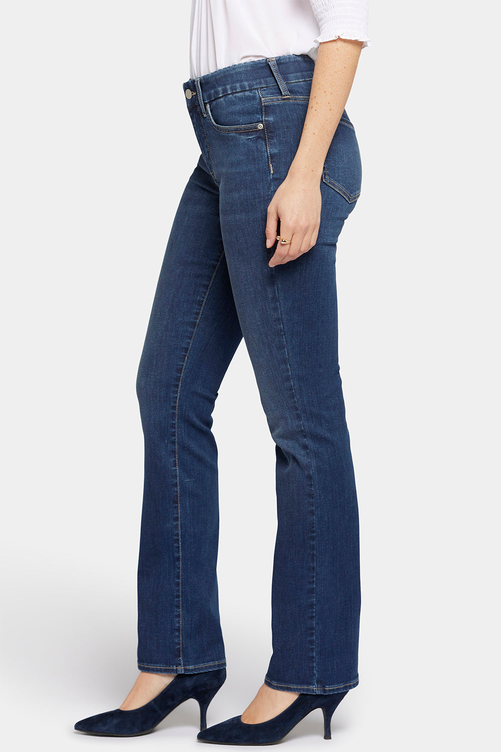 Waist-Match™ Marilyn Straight Jeans - Feather Tan