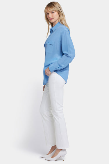 NYDJ Lauren Silk Blouse - Pacific Coast