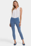 NYDJ Ami Skinny Ankle Pull-On Jeans In Soft-Contour Denim™ With Side Slits - Minorca Isle