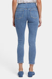 NYDJ Ami Skinny Ankle Pull-On Jeans In Soft-Contour Denim™ With Side Slits - Minorca Isle