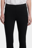 NYDJ Ami Skinny Ankle Pull-On Jeans In Soft-Contour Denim™ With Side Slits - Overdye Black