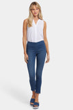 NYDJ Ami Skinny Ankle Pull-On Jeans In Soft-Contour Denim™ With Side Slits - Rio Rapids
