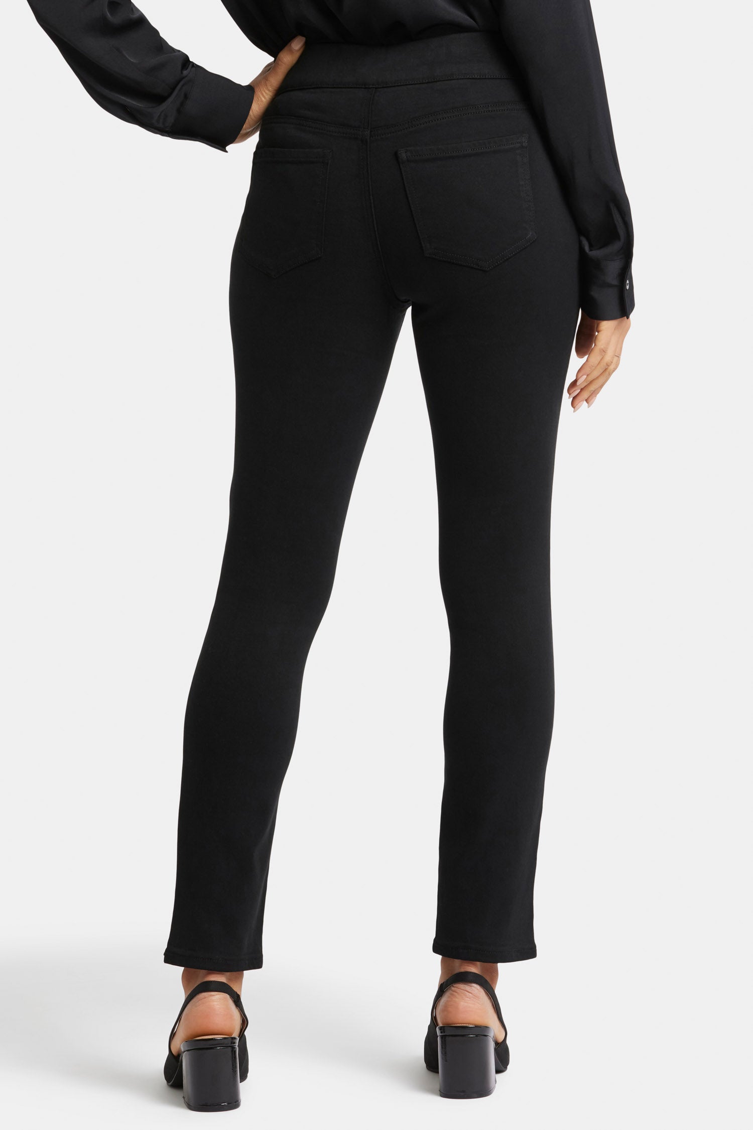 Nydj Women s Pull On Alina Legging in Overdye Black