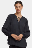 NYDJ Elsie Blouse - Black
