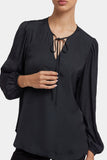NYDJ Elsie Blouse - Black