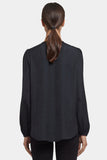 NYDJ Elsie Blouse - Black