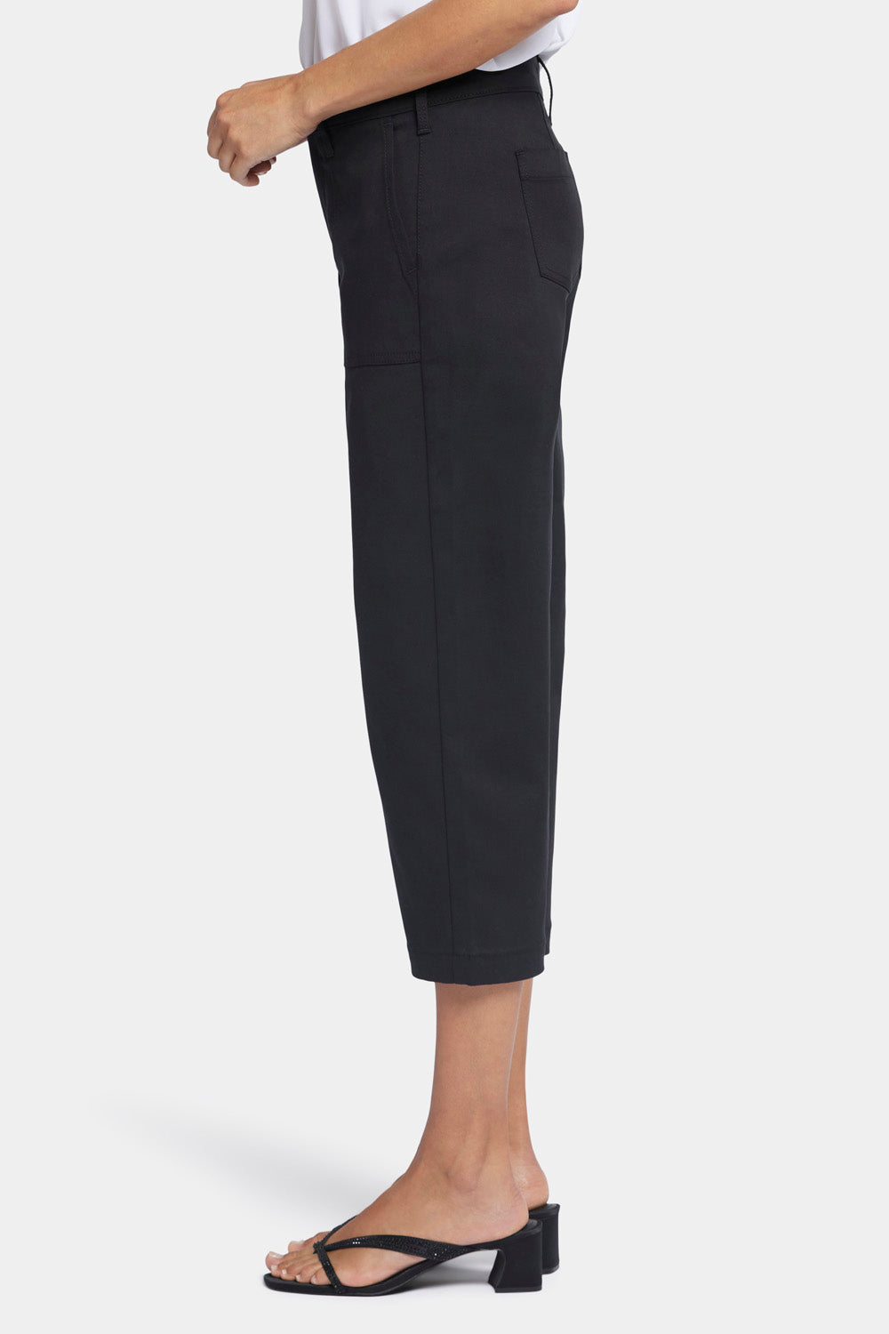Relaxed Ankle Trouser Pants In Stretch Twill - Cashmere Tan | NYDJ