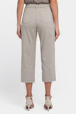 NYDJ Utility Pants In Stretch Twill With High Rise - Saddlewood