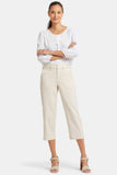 NYDJ Utility Pants In Stretch Twill With High Rise - White Creek