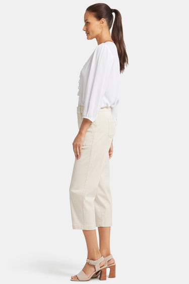 NYDJ Utility Pants In Stretch Twill With High Rise - White Creek