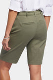 NYDJ Bermuda Shorts In Stretch Twill - Avocado