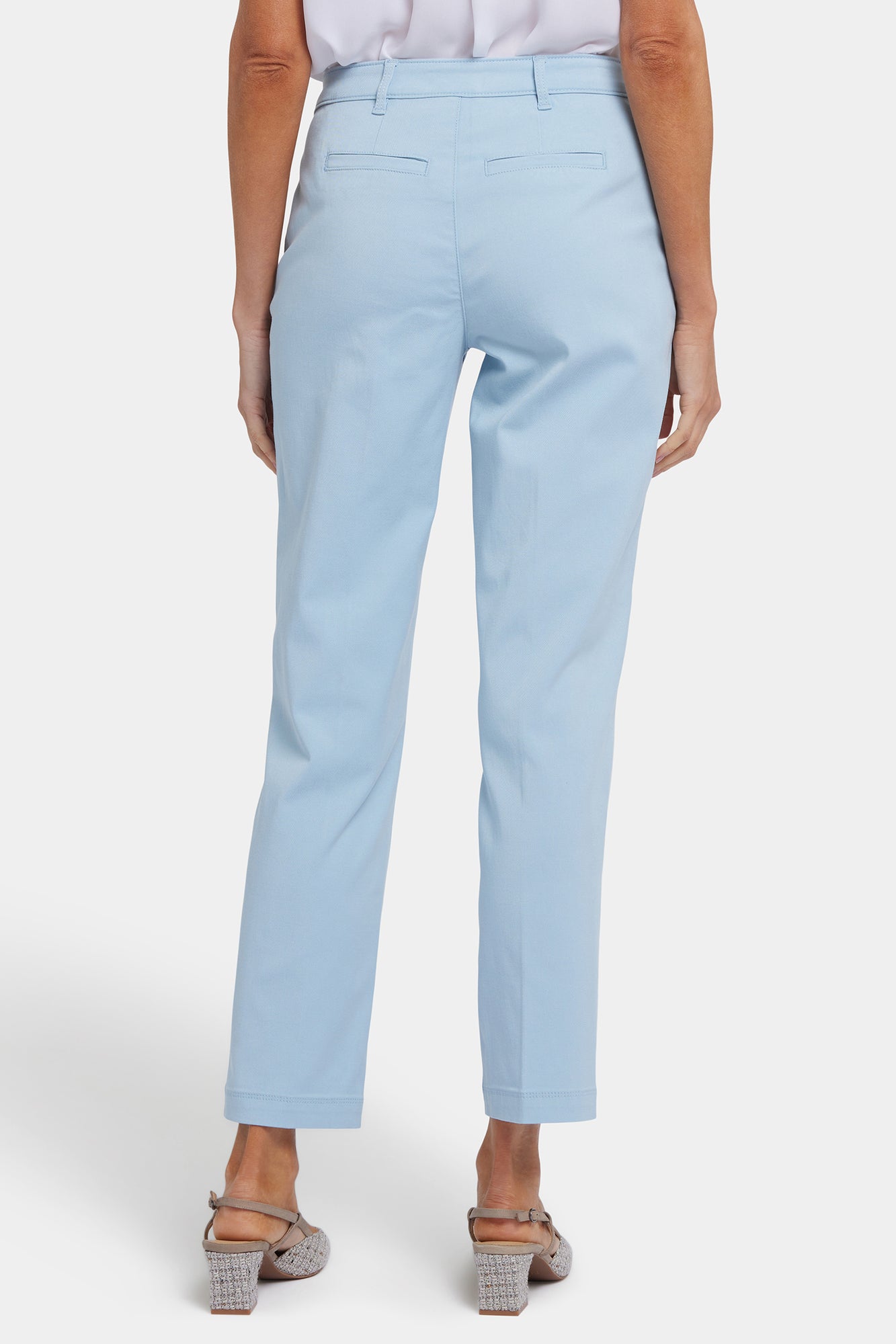 NYDJ Sadie Slim Pants In Stretch Twill - Aquatic