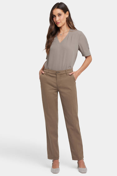 NYDJ Sadie Slim Pants In Stretch Twill - Incense
