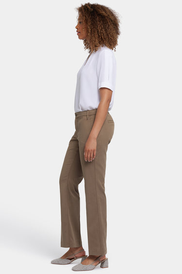 NYDJ Barbara Bootcut Trouser Pants In Stretch Twill - Incense