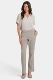 NYDJ Barbara Bootcut Trouser Pants In Stretch Twill - Saddlewood