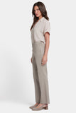 NYDJ Barbara Bootcut Trouser Pants In Stretch Twill - Saddlewood