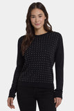 NYDJ Sparkle Sweater - Black