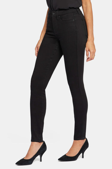 NYDJ Ami Skinny Jeans In Petite In Sure Stretch® Denim - Black