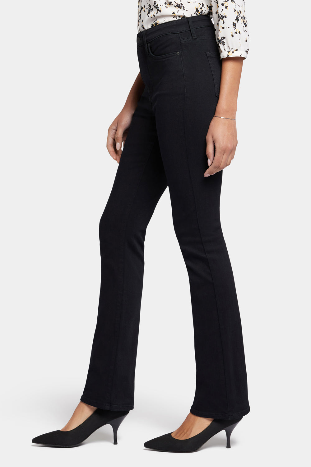 NYDJ Billie Mini Bootcut Jeans In Petite In Sure Stretch® Denim With High Rise - Huntley