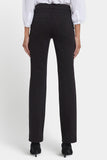 NYDJ Marilyn Straight Jeans In Petite In Sure Stretch® Denim With Scattered Stones - Black Rinse