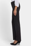 NYDJ Marilyn Straight Jeans In Petite In Sure Stretch® Denim With Scattered Stones - Black Rinse