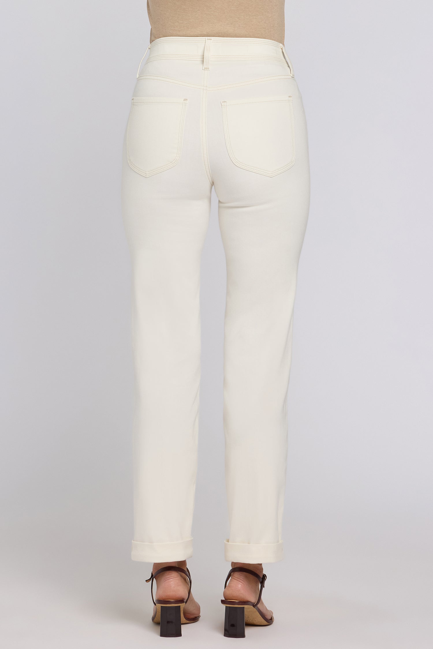 Marilyn Straight Jeans In Petite In Sure Stretch® Denim With High