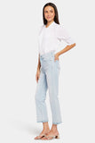 NYDJ Marilyn Straight Ankle Jeans In Petite In Cool Embrace® Denim With High Rise And Released Hems - Brightside