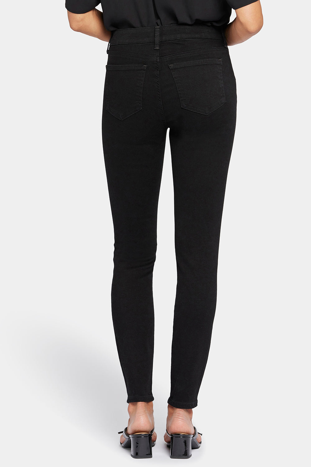 NYDJ Ami Skinny Jeans In Petite - Black