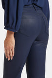 NYDJ Coated Marilyn Straight Jeans In Petite - Starless Sky Coated