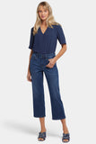 NYDJ Relaxed Piper Crop Jeans In Petite - Rio Rapids