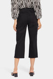 NYDJ Joni Relaxed Capri Jeans In Petite With High Rise - Black