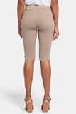 NYDJ Sophie Bike Capri Jeans In Petite With Riveted Side Slits - Saddlewood