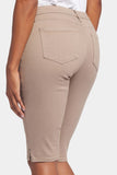 NYDJ Sophie Bike Capri Jeans In Petite With Riveted Side Slits - Saddlewood