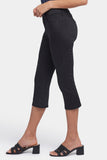 NYDJ Waist-Match™ Marilyn Straight Crop Jeans In Petite - Black