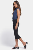 NYDJ Waist-Match™ Marilyn Straight Crop Jeans In Petite - Black