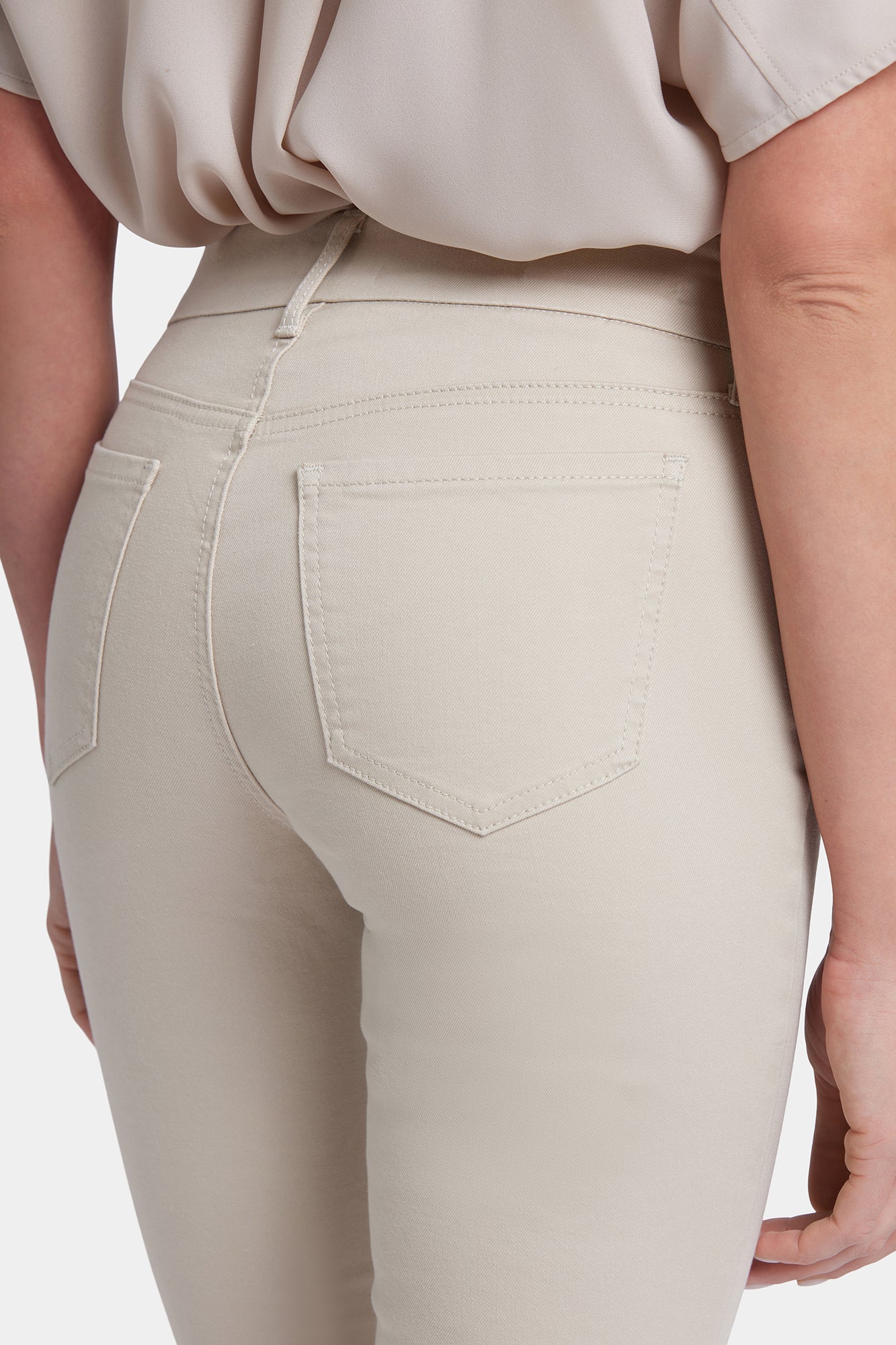NYDJ Waist-Match™ Marilyn Straight Crop Jeans In Petite - Feather