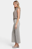 NYDJ Teresa Wide Leg Ankle Jeans In Petite - Hidden Lodge Stripe