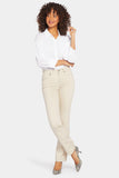 NYDJ Marilyn Straight Jeans In Petite - Feather