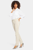 NYDJ Marilyn Straight Jeans In Petite - Feather